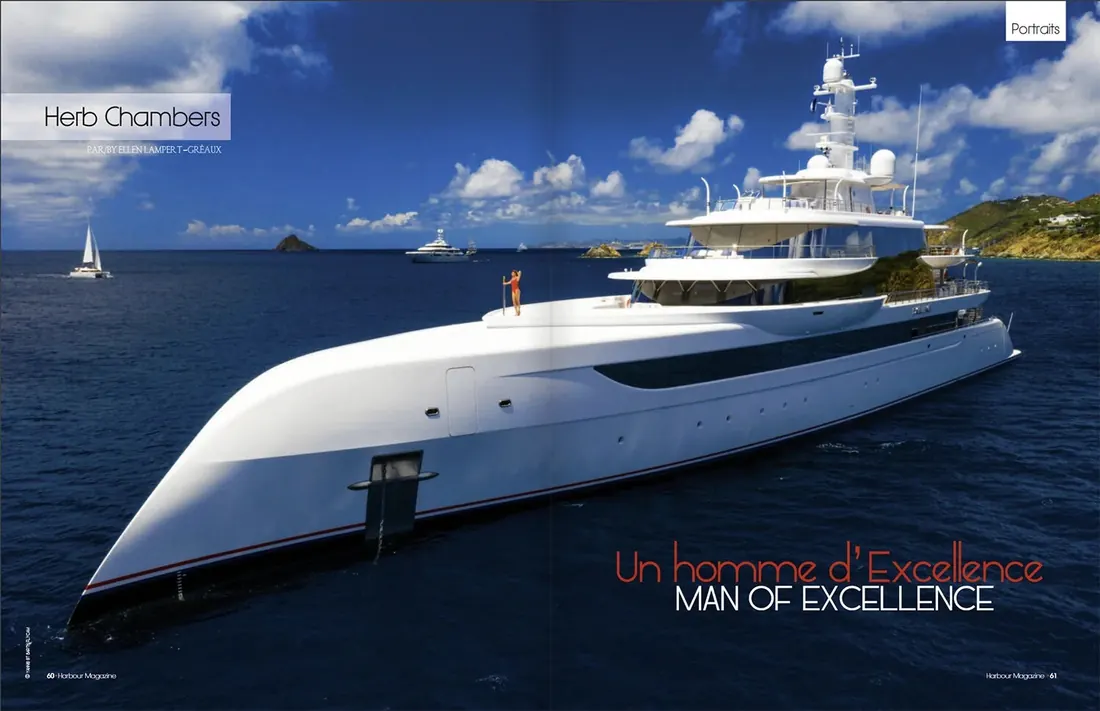 Harbour Magazine Man of Excellence spread